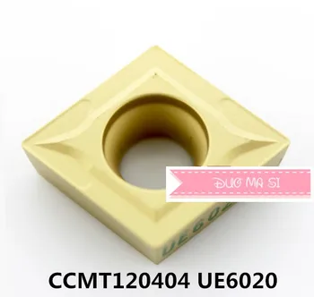 CCMT120404 UE6020/CCMT120408 UE6020,original CCMT 120404/120408 pastilha de metal duro para transformar o porta-ferramenta
