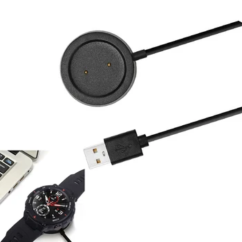 Dock Station Carregador Adaptador de Suporte USB Cabo de Carregamento da Base de dados de Cabo para Xiaomi AMAZFIT T-ReX A1918 Inteligente Assista Sport Smartwatch