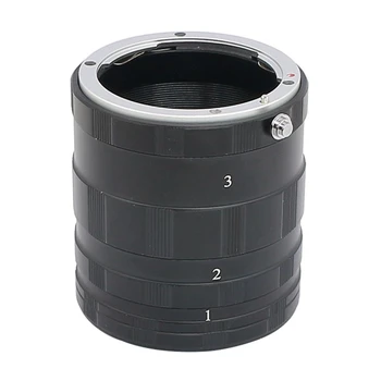 Foco Automático Tubo De Extensão Macro Anel Para A Fuji Fujifilm X-Pro1 E1 Câmera Lente Close-Up Anel Anel Adaptador