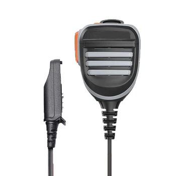 Ofertas Top Impermeável Microfone com alto-Falante Para BAOFENG Walkie Talkie UV-9R Plus UV-XR UV9R Dois Rádios de comunicação de Mão MIC