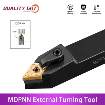 P. Grt MDPNN2525M11 MDPNN2020K11 MDPNN1616H11 Torneamento Externo porta-ferramentas de Pastilhas de metal duro DNMG de Torno CNC, Máquina de Corte de Ferramentas