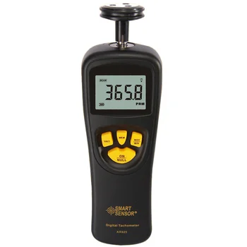 Smart Sensor Digital, Tacômetro de Contato 0.5~19999 RPM Velocidade do Velocímetro, Medidor de AR925 Testador de Velocidade para Motores Elétricos
