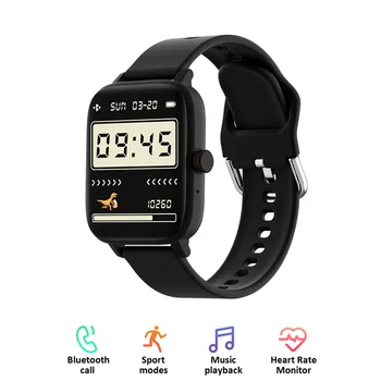 Smart Watch Homens de Fitness Tracker 1.69 Polegadas DIY de Discagem Responde a Chamada de Relógios de Tempo Impermeável Smartwatch Mulheres para Android iOS Presente