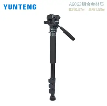 yunteng vct-558 vídeo monopé com cabeça de vídeo