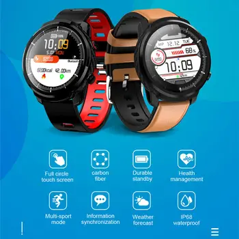 PYMH Impermeável Inteligente Relógio Monitor de frequência Cardíaca de Fitness Tracker Bracelete Pulseira para iOS, Android
