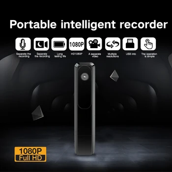 QUENTE HD 1080P M1 Mini Câmera Vestível Corpo da Caneta Cam Digital Pequena Esporte DV Micro Câmera de vídeo, Gravador de Vídeo da Noite USB Pulg