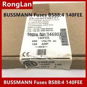 [SA]Original Fusíveis BUSSMANN BS88: 4 fusíveis 140FEE 140.O-500V 690V ~ 700V--5PCS/MONTE