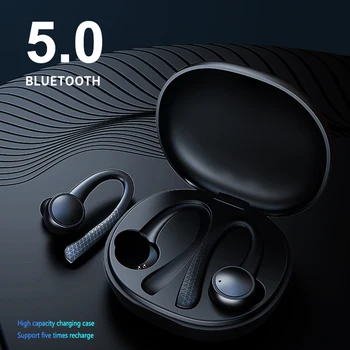 T7 Pro TWS 5.0 Bluetooth sem Fio do Fone de ouvido hi-fi Estéreo de fones de ouvido sem Fio Auscultadores Desportivos Com a cobrança de Caixa impermeável fone de ouvido