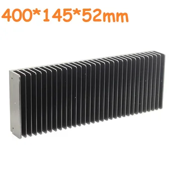 W400 H52 D145 de Alumínio Anodizado DIY Dissipador de calor do Amplificador Radiador Dissipador de Calor 400*145*52mm Para o Chassi 4315