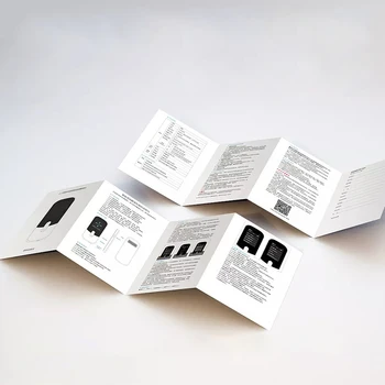 1000PCS Baratos Completo Personalizada-cor de Impressão frente e verso Manual do Usuário 157GMG Papel