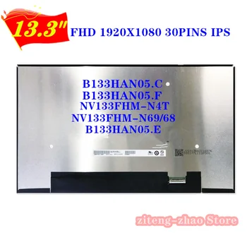 13.3 Polegadas Slim IPS FHD Ecrã LCD de Matriz B133HAN05.C NV133FHM-N68/69/4T Para Asus Zenbook 13 UX333 UX333F (FN FA FAC FLC)