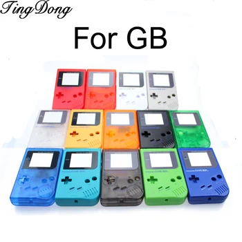 14 cores disponíveis Jogo Substituição Caso Concha de Plástico com Tampa para Nintendo GB para o Gameboy Clássico Console Caso de habitação