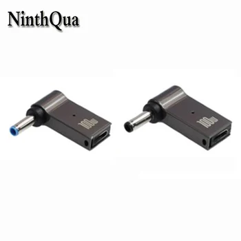 1pcs 100W 4.5*3.0 mm DC para USB Tipo C Carregamento Rápido Plugue de Adaptador de Conector Universal USB C Carregador Portátil do Conversor de
