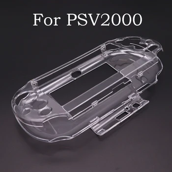 1pcs Claro Hard Case Transparente, Tampa Protetora do Shell de Pele para a Sony psv2000 Psvita PS Vita PSV 2000 Cristal Protetor do Corpo