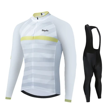 2022 Ralvpha Pro Platinum Equipe de Corrida de Ciclismo roupas Confortáveis MTB Manga Longa Camisa de Ciclismo ciclismo Primavera, Outono Jersey Calças
