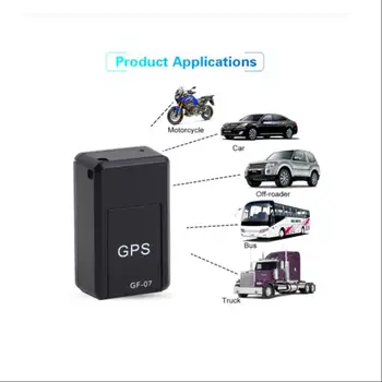 2023 Magnético GF07 Dispositivo Rastreador GPS GSM Mini Acompanhamento em Tempo Real Localizador GPS Carro Moto de Controle Remoto de Rastreamento do Monitor de