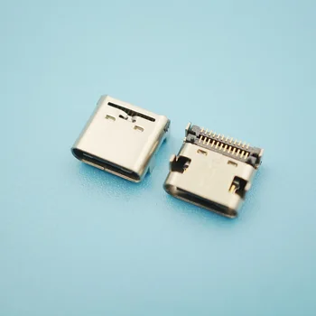 30pcs/Muito Alta Qualidade Tipo C USB-3.1 Tomada Fêmea de Pé 4 Conector USB 3.0 HD Direto de Transmissão Porta do Jack