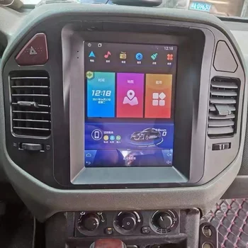 A Apple Carplay Carro Reprodutor Multimídia Para Mitsubishi Pajero V73 V77 V68 V75 1997-2011 Android Rádio Tesla Tela de Navegação GPS