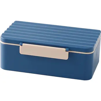 Almoço isolados caixa com tampa aluno caixa de almoço pode ser microwaved de aquecimento ins feminino, trabalhador de escritório única caixa de almoço
