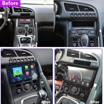 Android 11 de Carro DVD Player Multimídia Peugeot 3008 2009-2018 Auto Rádio de Áudio Estéreo GPS de Navegação, Gravador de Chefe de Unidade