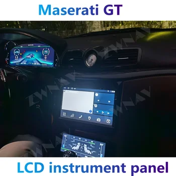 Android Automático do LCD do painel de instrumentos Para Maserati GT LCD instrumento montagem do painel de navegação do carro de modificação de acessórios especiais