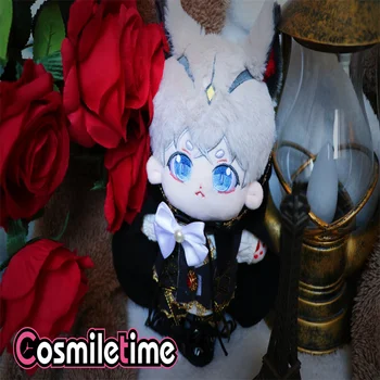 Anime Monstro do Mal 20cm de Pelúcia Recheado Mascote do Algodão Bonito Boneca Brinquedo Corpo de Pelúcia Vestido de Cosplay Travesseiro Coleção de Presentes de Natal