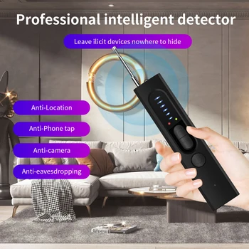 Anti Espião Câmera Detector Multi-função de Infravermelhos Detectar Mini sem Fio wi-Fi Tester Sinal de RF do Dispositivo de Scanner para Detectar Câmeras