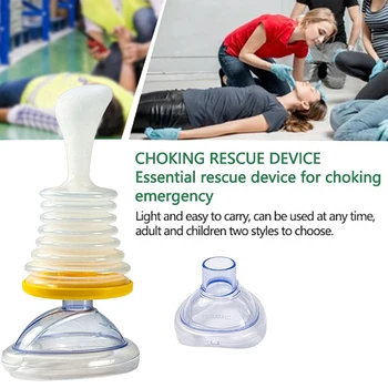 Asfixia Dispositivo de Resgate para Casa CPR Kit de Primeiros Socorros Para Adultos E Crianças,Portátil Asfixia Dispositivo de Resgate, Primeiros Socorros Asfixia Dispositivo