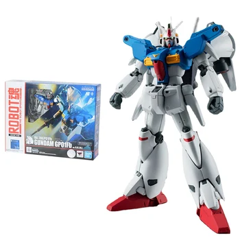 Bandai Gundam Figura Do Robô Espíritos RX-78GP01FB FullBurnern Zephyranthes Genuíno Gunpla Anime Figura de Ação de Brinquedos para Crianças