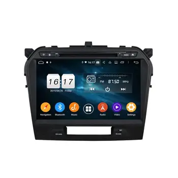 CarPlay PX6 4gb+12gb Android De 10 de DVD do Carro da Suzuki Vitara 2015-2020 Rádio Estéreo GPS Bluetooth 5.0 wi-FI Multimedia Player
