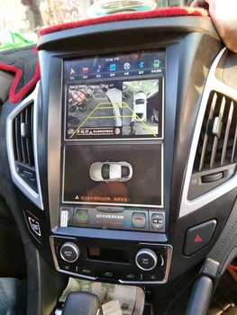 Carro PC PAD Tesla Estilo Player de Multimídia Android GPS Para DFM Dongfeng aeolus do AX7 2015 2016 2017