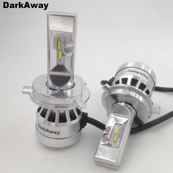 DarkAway 16000Lm 72W H4 LED Lâmpada de Farol Kit Hi-HB2 9003 Frente a Luz Lâmpada para Carro Caminhão Auto 12V 24V Branco 2y-Garantia