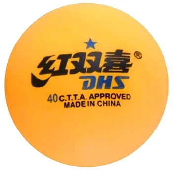 DHS 1 estrela 1star Bolas de Tênis de Mesa 40mm CTTA Aprovado DHS Bola de Tênis de Mesa 1 Estrelas, Bolas de Ping-Pong