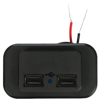 Dual USB, Carregador de Tomada 3.1 12V Para Moto Caminhão Auto ATV Barco Carro de RV, Ônibus Tomada do Adaptador do Poder