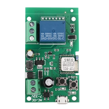 Ewelink Smart wi-Fi Parâmetro Módulo de Relé Temporizador DC 5V/12V/24V/32V Controle Remoto sem Fio Inching/Auto-Bloqueio do Alexa Inicial do Google