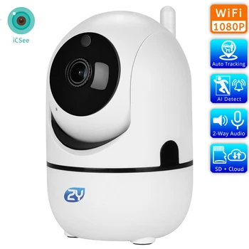 FHD 1080P WiFi Câmera Para a Home do Auto controle de Home Security Câmaras IP AI Humanos Detectar Nuvem de Áudio do Monitor do Bebê de Vigilância CCTV