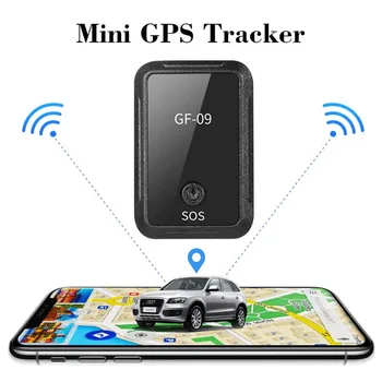GPS posicionador APLICATIVO de Controle Remoto do Dispositivo Anti-Roubo Localizador GPRS Suporte a Gravação de Voz, Anti-perdeu para Idosos e Criança GF09