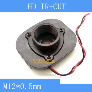 HD filtro de CORTE IR M12*de 0,5 a montagem da lente duplo filtro switcher para MP de câmera de cctv