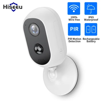 Hiseeu C30 HD 1080P do IP do Wifi da Câmera ao ar livre Indoor Bateria Powered Smart Home Câmera de Segurança CCTV Câmera de Vigilância de Vídeo