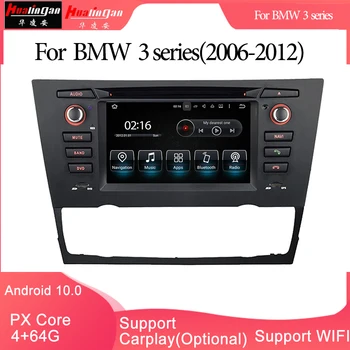 Hualingan Para BMW série 3,de 6.2 polegadas Android multimídia para carro sistema PX Núcleo de 4G de internet 64G WIFI do armazenamento Carplay