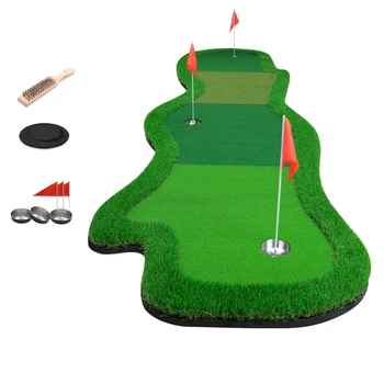 Interior verde do campo de golfe de multi-velocidade taco driver 1*4 metros de prática profissional