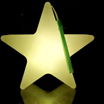 LED Estrelas Portátil Lanterna Impermeável Exterior de Luz Decorativa Portátil Cor Correia de Carregamento de Campismo Luz da Noite