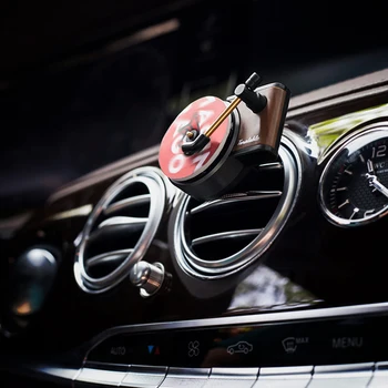 Mesa giratória de Carro Perfume Clipe Ambientador Para Audi A4 A3 Q5 Mercedes Benz W211 W204 W212 BMW E39 E46 E60