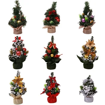 Mini Árvore de Natal Pequena Árvore de Natal de Mesa de Natal Decoração da Árvore de Natal Acessórios 20cm de 2022, a Nova Moda