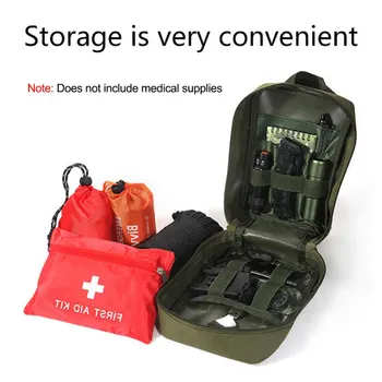 Molle Tático Kits de Primeiros Socorros Médicos Saco de Caça Militarys de Emergência Acampamento Ferramenta de Sobrevivência EDC Bolsa de Multi-função Saco de Armazenamento