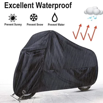 Moto Capas de Proteção à prova d'água Poeira, Chuva, Neve UV Protector Cover Interior para o Exterior M L XL XXL XXXL XXXXL