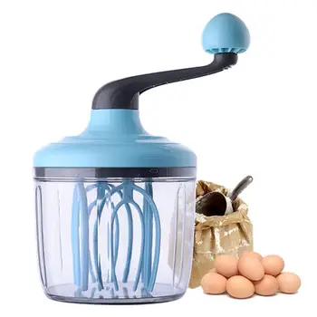 Multifuncional Manual Ovo de Plástico Batedor de Mão de Ovo Mixer Blender manivela Batedor de Ovo Ferramenta de Cozinha Cozimento de Abastecimento