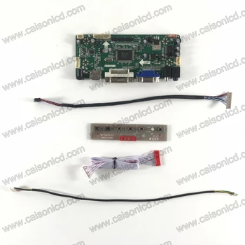 NT68676 LCD controlador de placa de suporte DVI+VGA+de ÁUDIO para o painel de LCD de 12,1 polegadas 800 x 600 modelo LCD de fácil reparação frete grátis