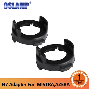 Oslamp H7 LED kit Xenon Lâmpada da Base de dados de Suporte Adaptadores H7 Farol Retentor Sockets Adaptador para Hyundai Elantra MISTRA AZERA
