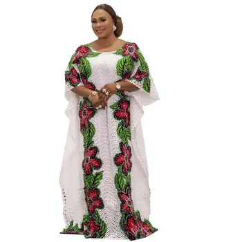 Outono Africana Vestidos para as Mulheres se Dashiki, as Mulheres Africanas a Impressão de Renda Plus Size Vestido Longo Maxi Vestido para as Mulheres Africanas Roupas